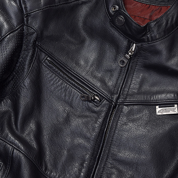 4SR pánská motocyklová bunda B - Monster detail na predný zips