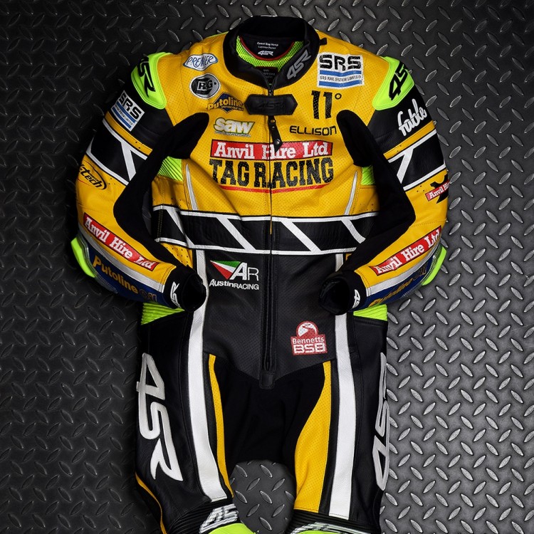 4SR kombinéza na míru - závodní kombinéza James Ellison BSB 2018