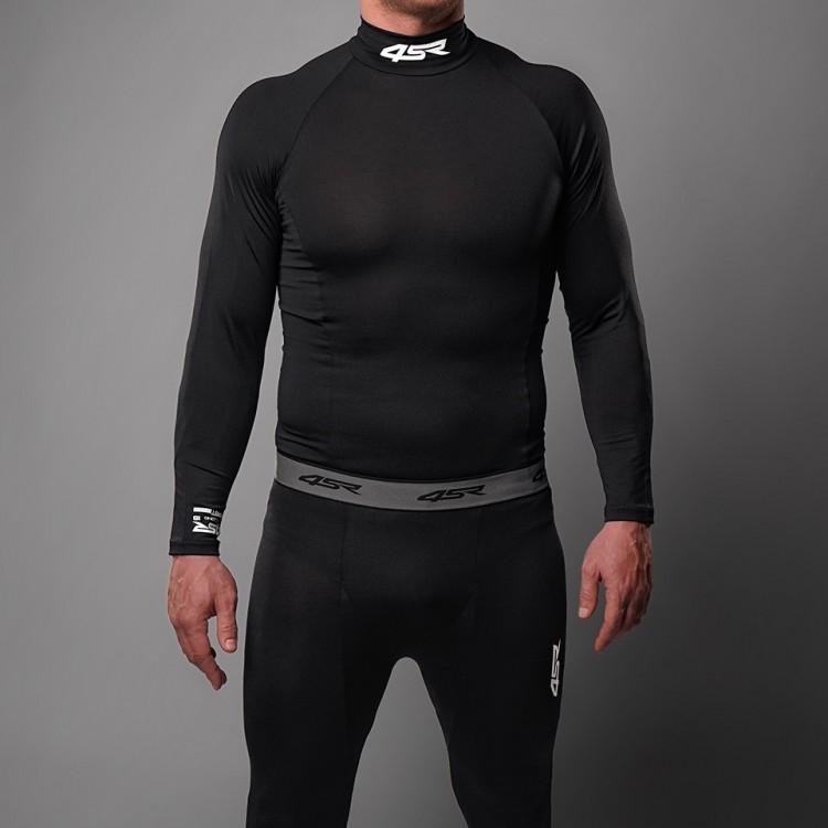 4SR Funkčné nohavice Six-Pack Black