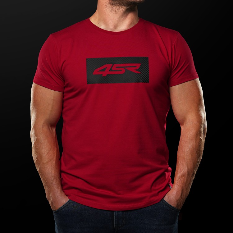 Tričko Logo Carbon Red