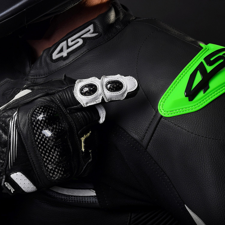 4SR dvoudílná kombinéza RR Evo III Monster Green rameno 