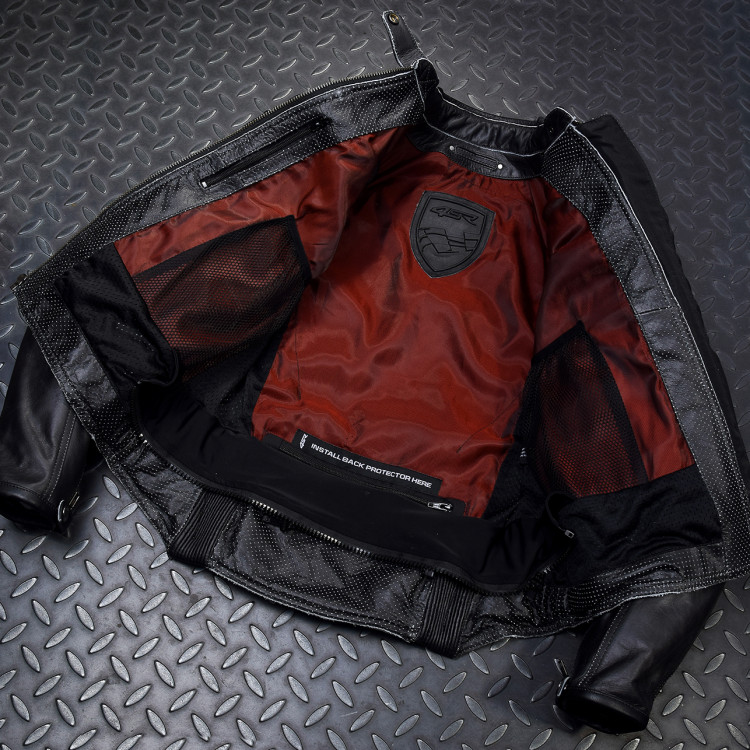 4SR dámska kožená moto bunda Scrambler Lady Petroleum