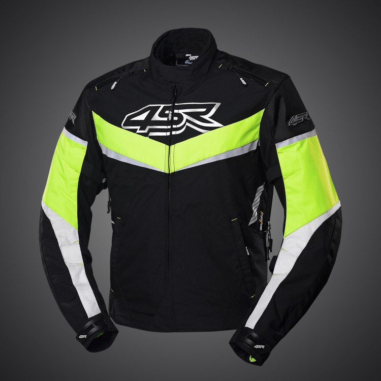 4SR textilní moto bunda Young Gun Nitro z predu 