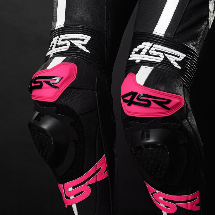 4SR Racing Lady Pink 020 dámska jednodielna kombinéza kolená