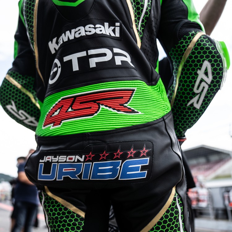 4SR Racing Monster Green AR Airbag Ready moto  chrbát 