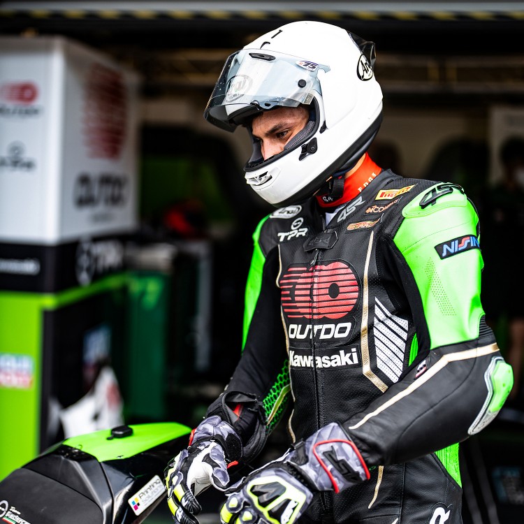 4SR Racing Monster Green AR Airbag Ready moto detail 