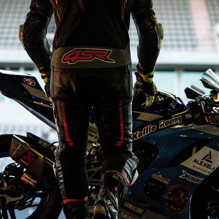 4SR jednodielna kombinéza z klokanej kože Racing Ultra Light AR & Hannes Soomer WSSP