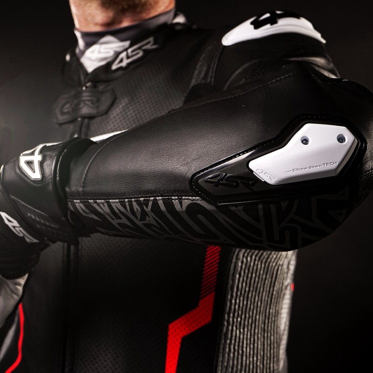 4SR jednodielna kombinéza z klokanej kože Racing Ultra Light AR slider lakeť 