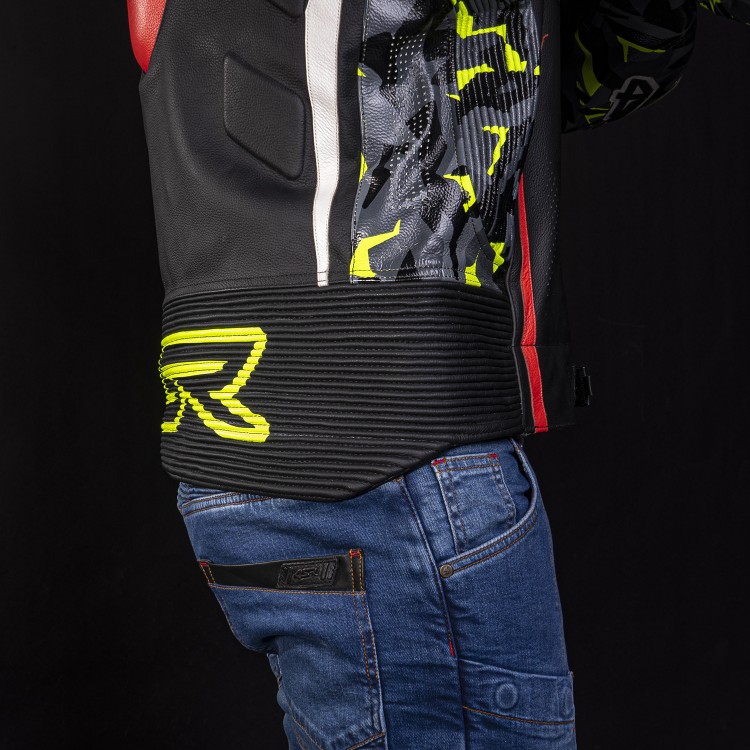 4SR kombinéza na motorku RR Evo III Camo AR  detail