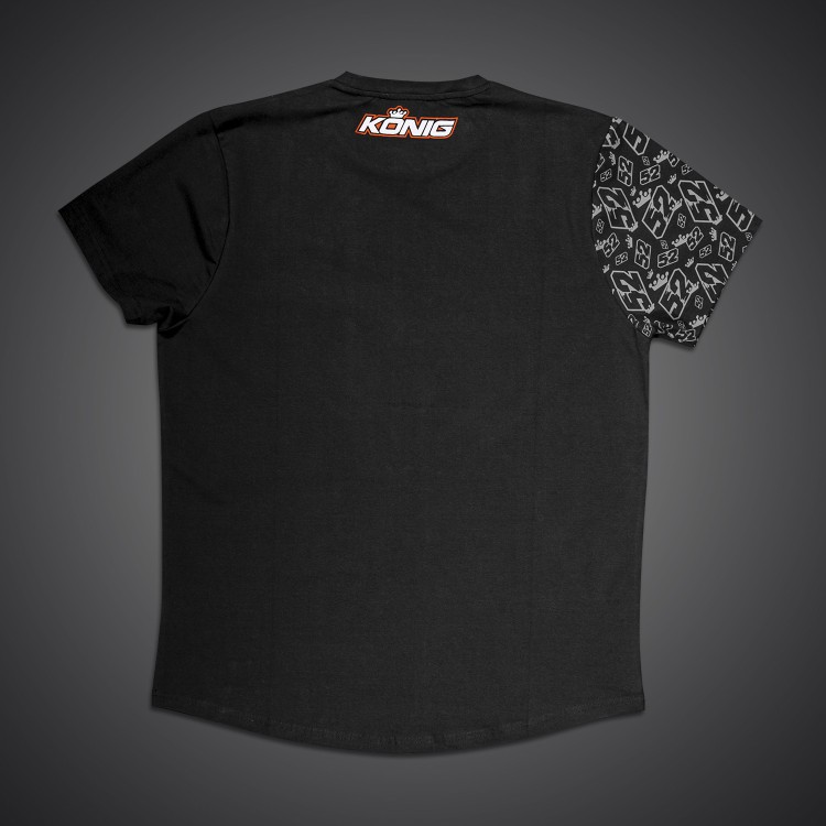 4SR čierne tričko Oliver König #52 Black