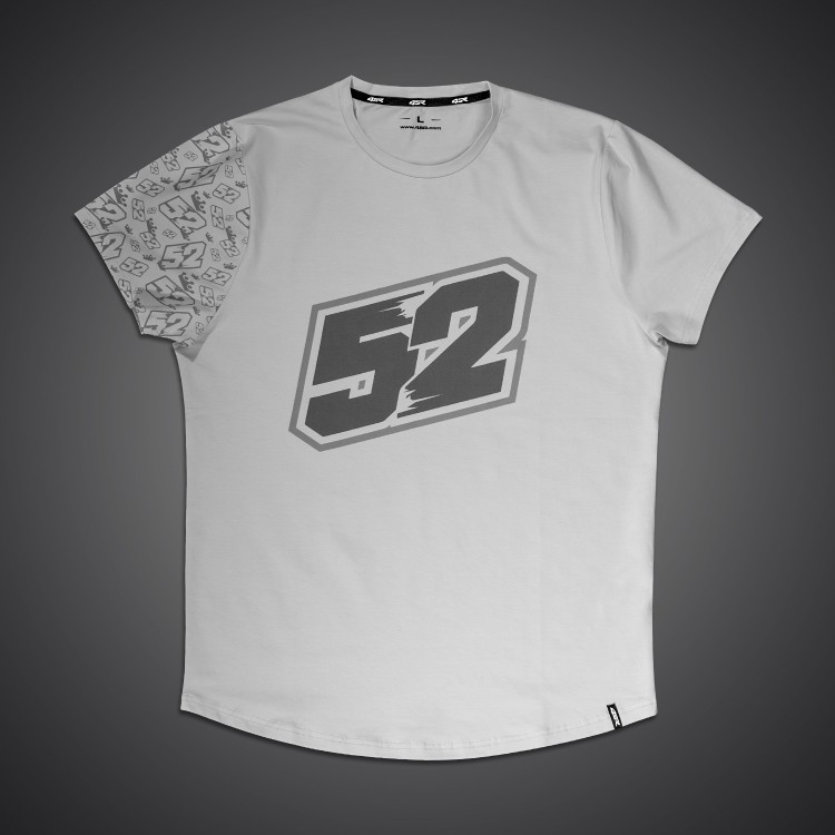 4SR svetlosivé tričko Oliver König #52