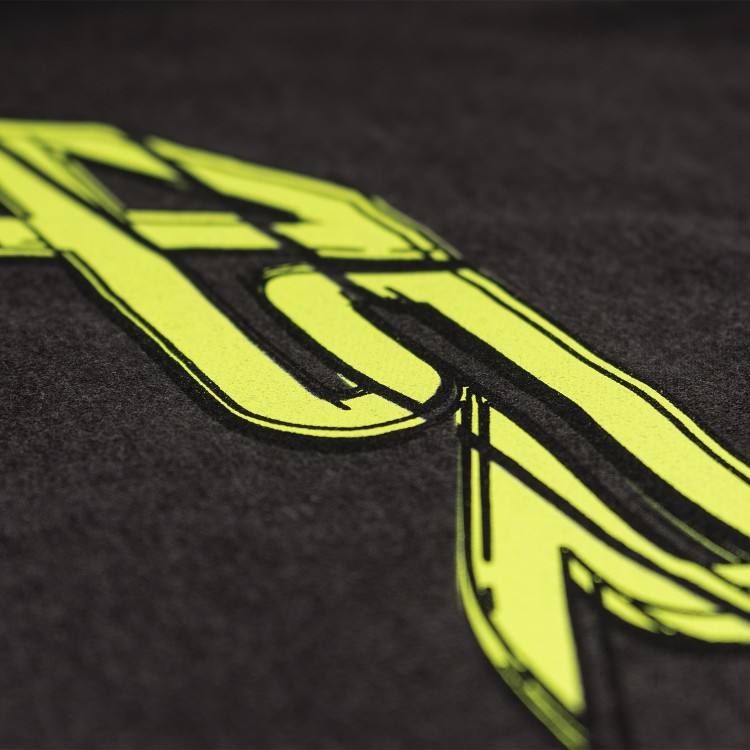 Kevlarová mikina Crack Yellow - detail loga na hrudi 3