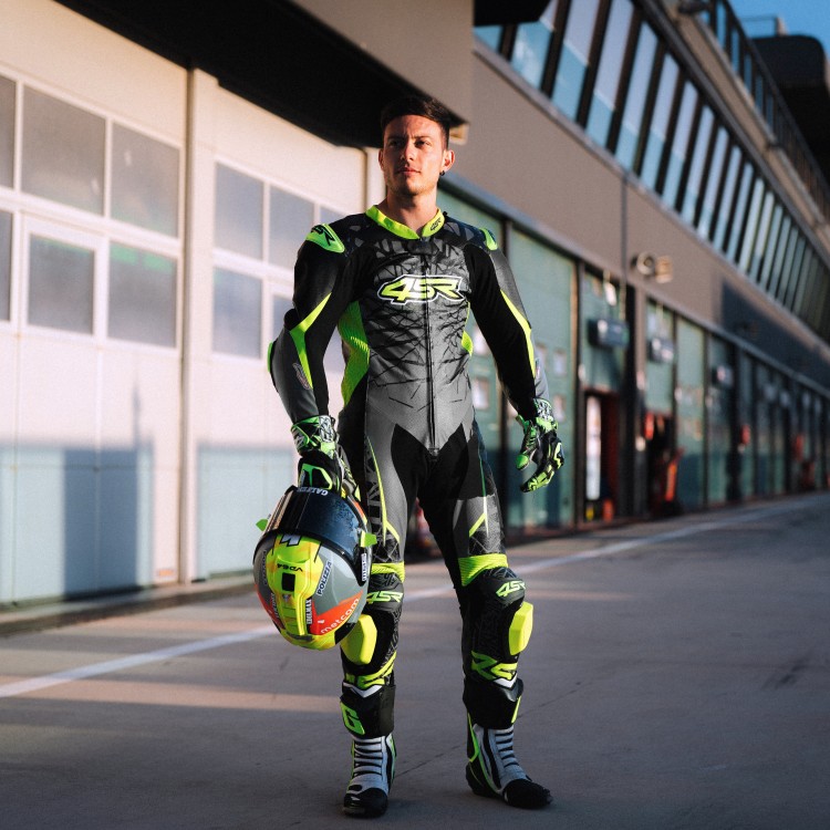 4SR kombinéza Racing Ultra Light Grey AR foto