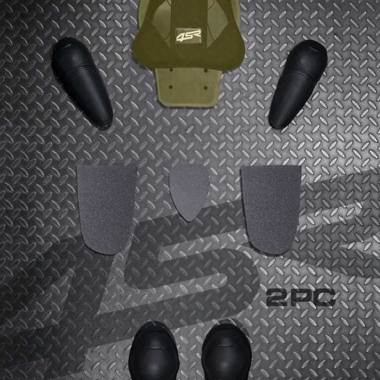 4SR kombinéza RR Lady Black Series AR - chrániče