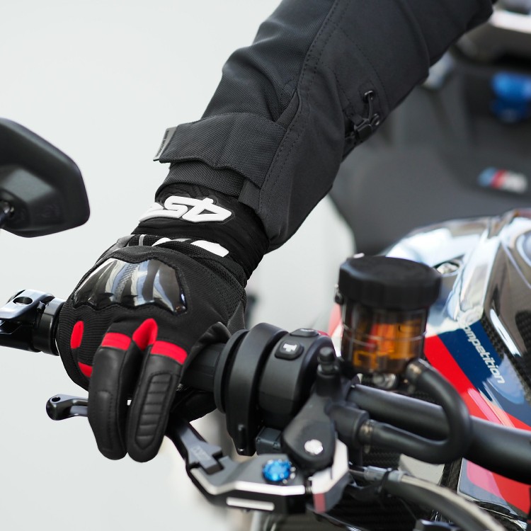 4SR Rukavice Stunt Red 4