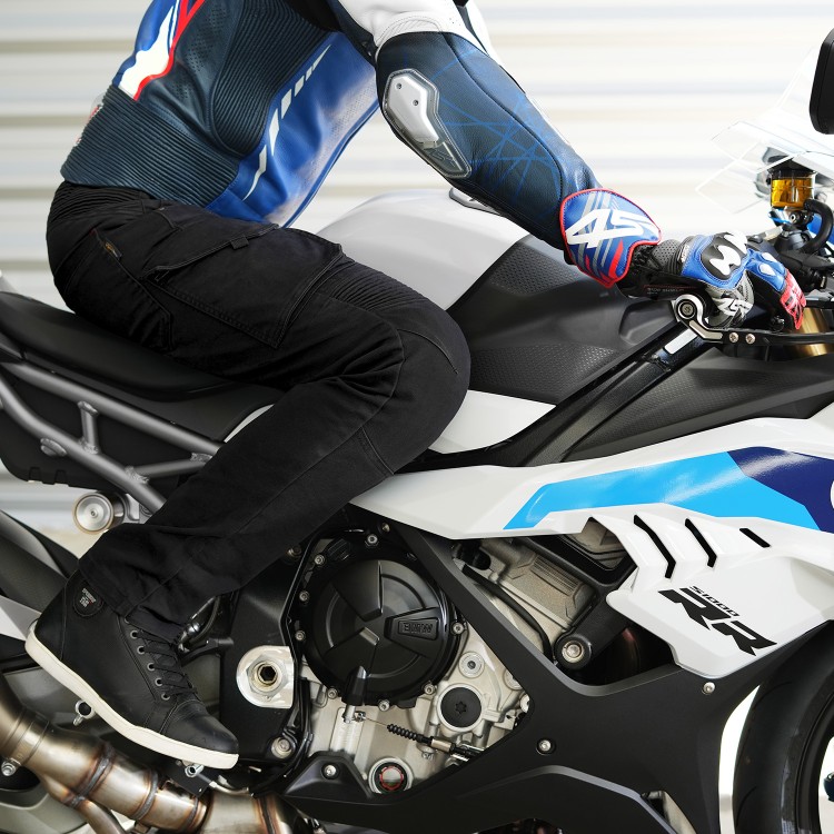 Dvojdielna motocyklová kombinéza 4SR RR Blue AR