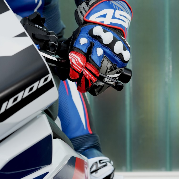 4SR moto rukavice - Sport Cup Plus Evo Blue