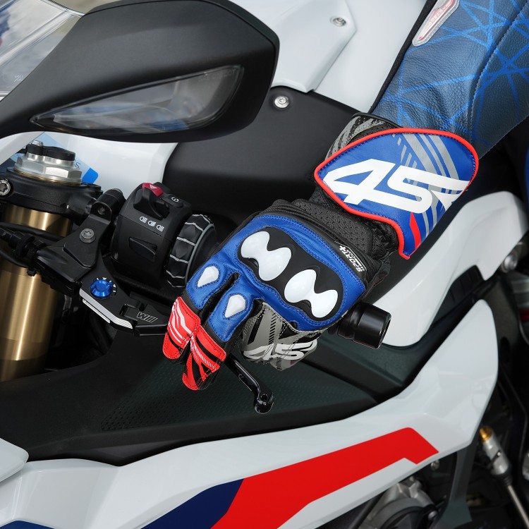 4SR moto rukavice - Sport Cup Plus Evo Blue