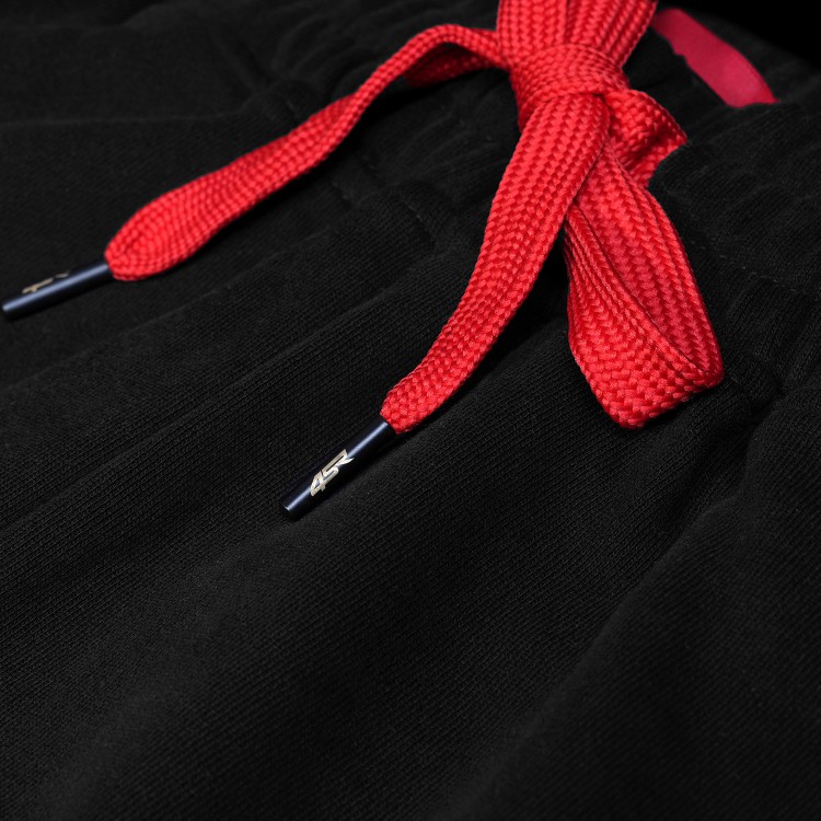 4SR Voľnočasové kraťasy Garage Black