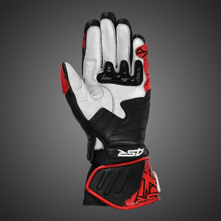 4SR športové moto rukavice RR Aramid Core Red