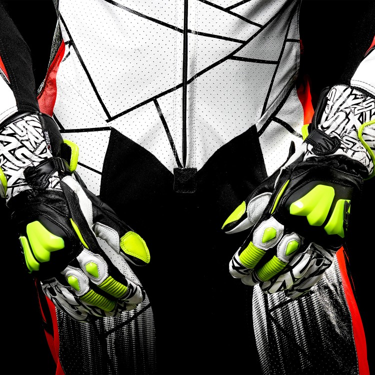 4SR jednodielna kombinéza Racing Ultra Light Matrix AR - RR Aramid Core White