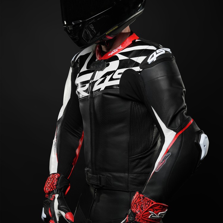 Dvojdielna motocyklová kombinéza 4SR RR Pista AR