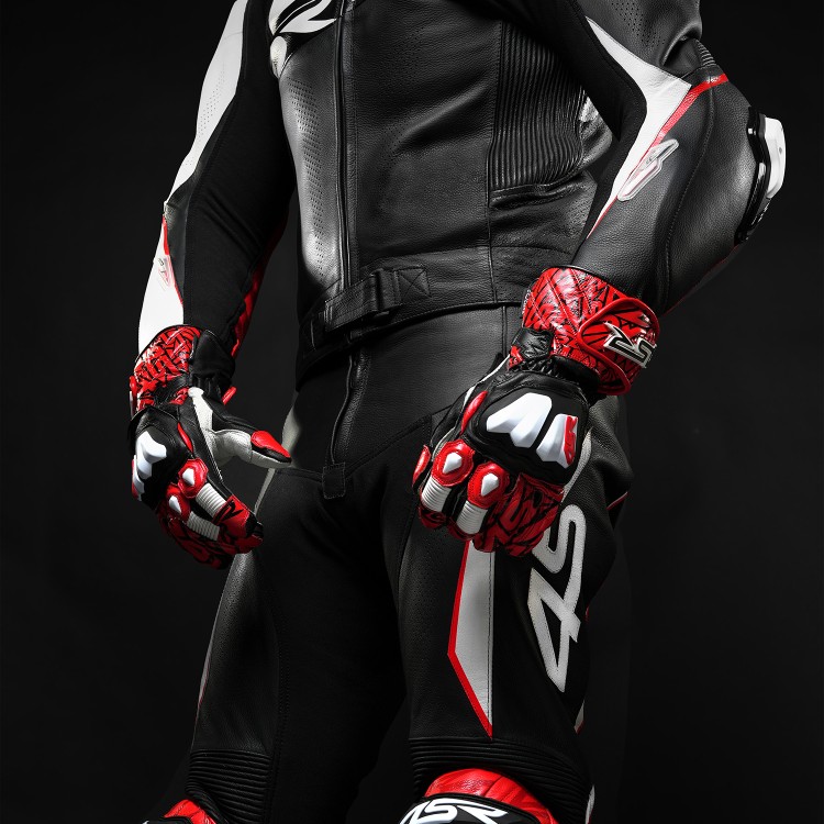 Dvojdielna motocyklová kombinéza 4SR RR Pista AR