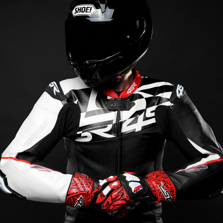 Dvojdielna motocyklová kombinéza 4SR RR Pista AR