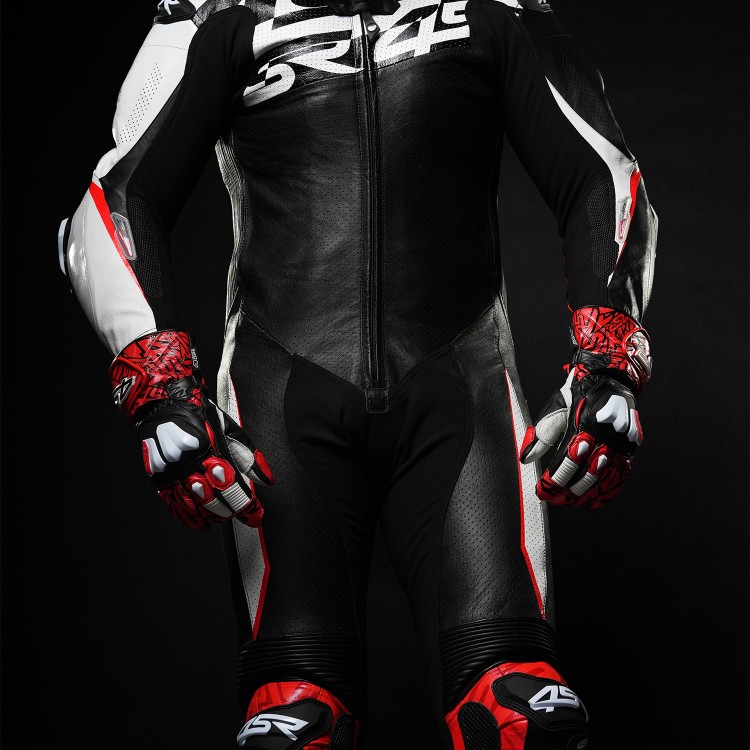 4SR jednodielna kombinéza z klokanej kože Racing Ultra Pista AR