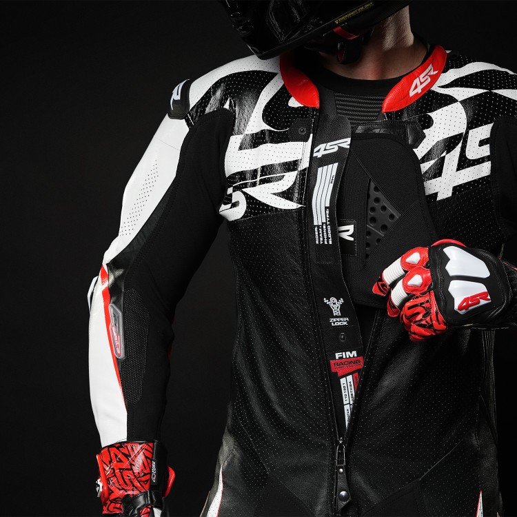 4SR jednodielna kombinéza z klokanej kože Racing Ultra Pista AR