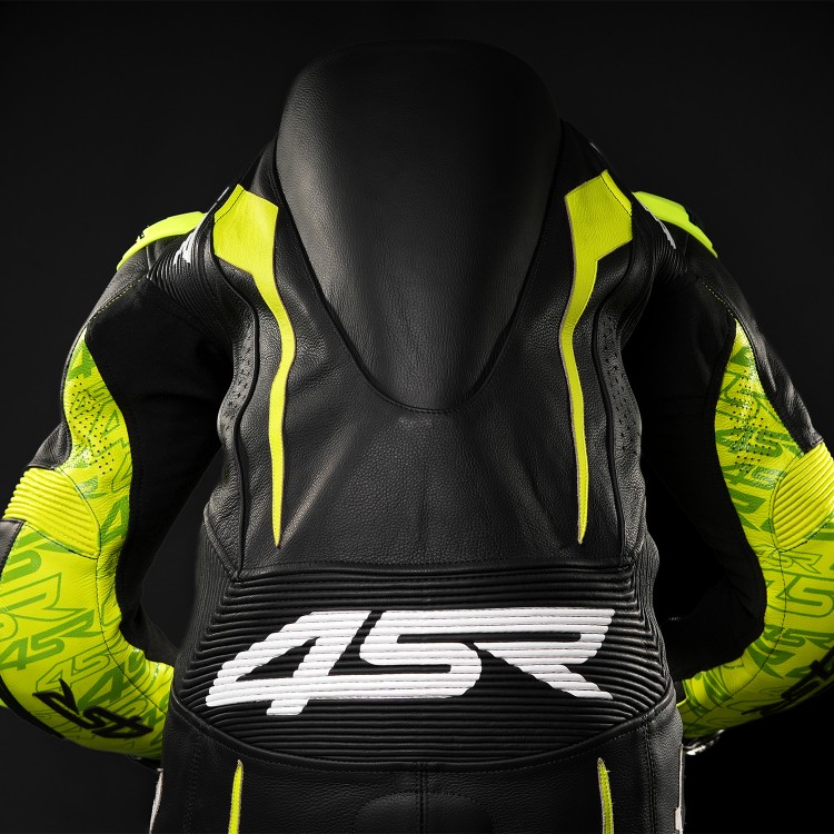 4SR detská jednodielna kombinéza Racing Junior Yellow AR