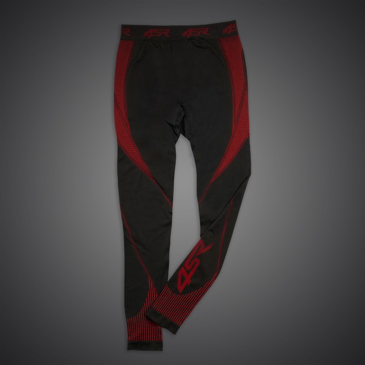 4SR Dámske funkčné bezšvové nohavice Ladies Seamless Pants Red