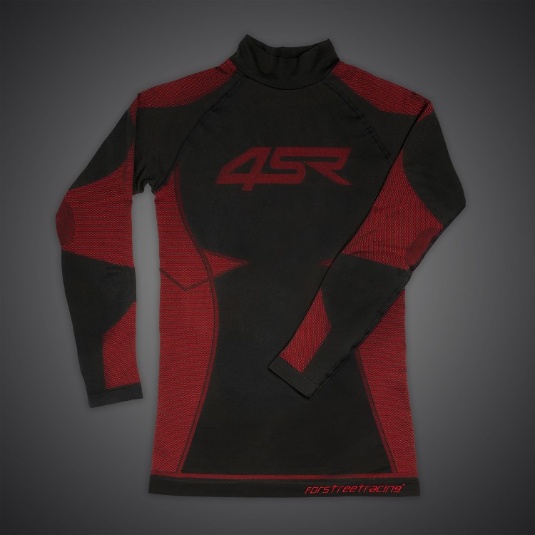 4SR Dámske funkčné bezšvové tričko Ladies Seamless Shirt Red