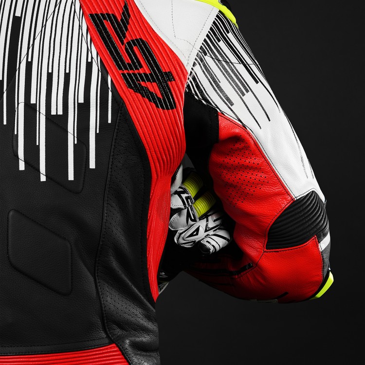 Dvojdielna motocyklová kombinéza 4SR RR Stripes AR -RR Stripes AR