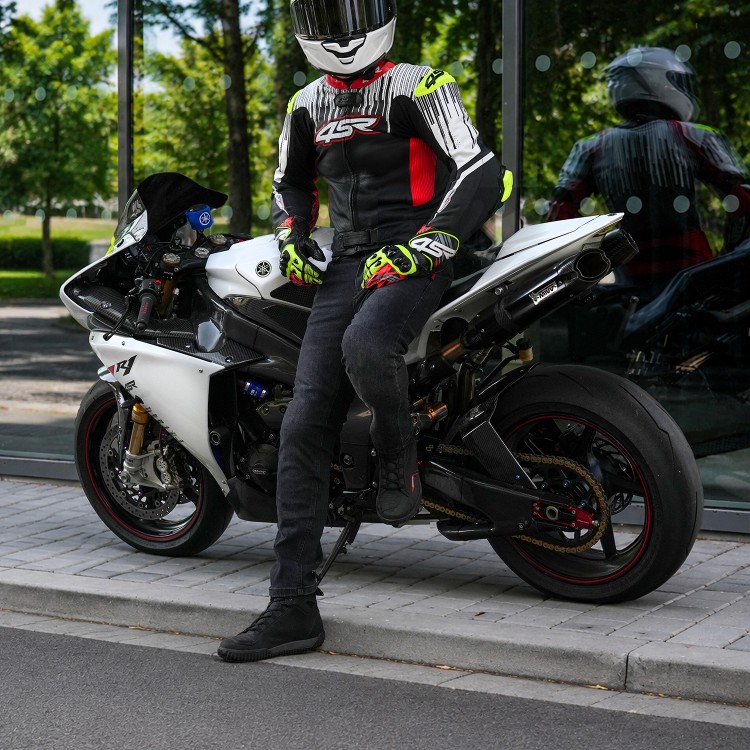 Dvojdielna motocyklová kombinéza 4SR RR Stripes AR -RR Stripes AR