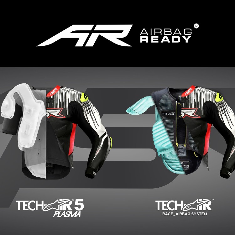 Dvojdielna motocyklová kombinéza 4SR RR Stripes AR -RR Stripes AR