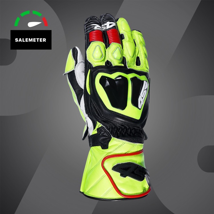 Závodné rukavice 4SR Stingray Race Spec Yellow