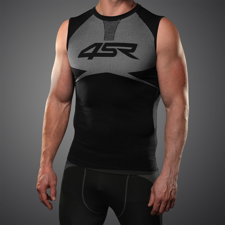 4SR funkčné bezšvové kompresné tielko Seamless Sleaveless