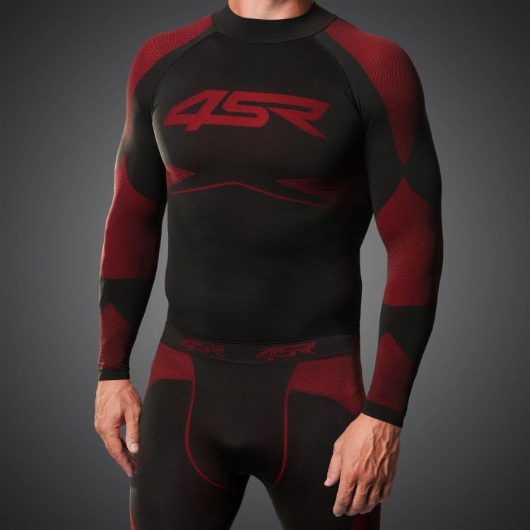 Funkčné bezšvové prádlo Seamless Set Red