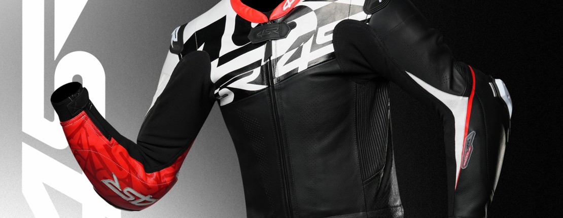 Dvojdielna motocyklová kombinéza 4SR RR Pista AR