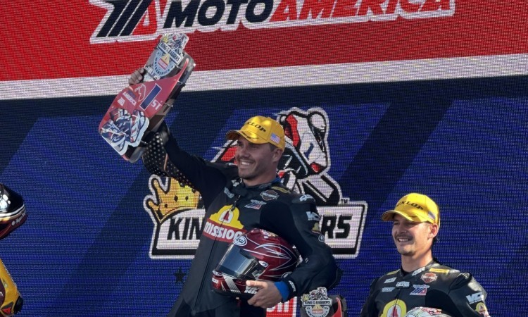 Hayden Gillim #69 dominoval  v MotoAmerica